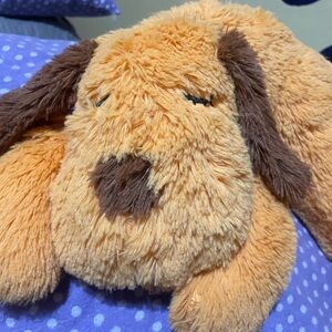 Kennel mate. Soft plushy with a heartbeat.